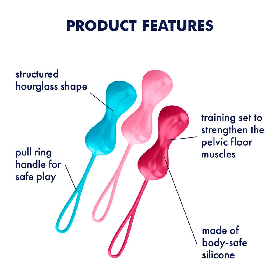 Satisfyer Power Balls Set Of 3 (Net)