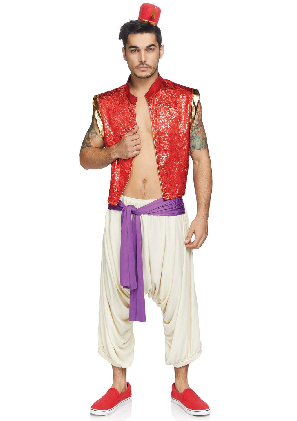 Leg Avenue 3 Pc Desert Prince, Includes O Multicolor Color