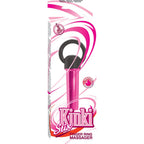 Nasstoys Kinki Stix Finger Ring Massager Waterproof, Pink