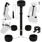 BDSM Bondage Toys Kit, Neck to Wrist Restraints Set, Bondage Gear & Accessories Adult Toys, Adjustable Neck to Wrist Bondage Res