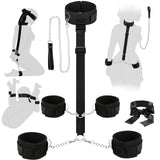 BDSM Bondage Toys Kit, Neck to Wrist Restraints Set, Bondage Gear & Accessories Adult Toys, Adjustable Neck to Wrist Bondage Res