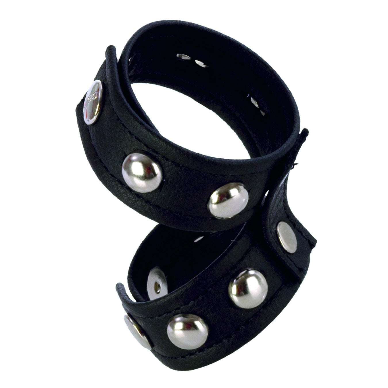 California Exotics Colt Leather Cock And Ball Domed Strap