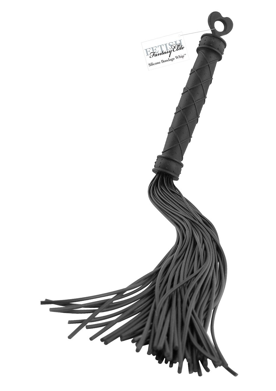 Fetish Fantasy Elite Silicone Whip, Black
