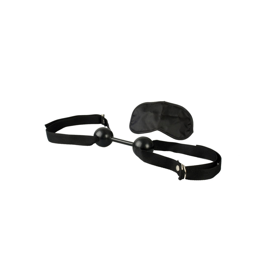 Fetish Fantasy Double Ball Gag, Black