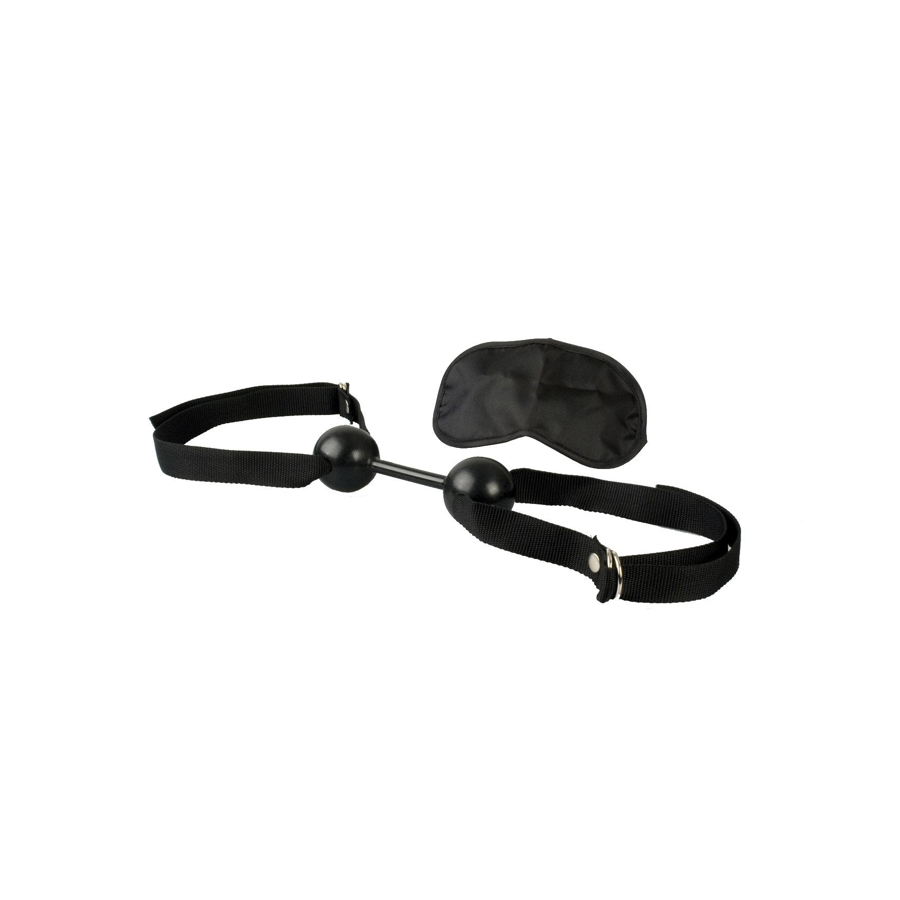 Fetish Fantasy Double Ball Gag, Black