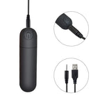 G Spot Bullet Vibrator Nipple Clitorals Stimulator USB Rechargeable for Travel - 10 Modes Portable Waterproof Mini Vaginal Anal