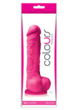 Colours Pleasures Silicone Dong Dildo, Pink, 5 Inch