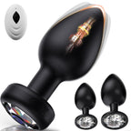Anal Plug Vibrating Butt Plug, Adult Sex Toys 3PCS Silicone Anal Plugs, Anal Sex Toys with Remote Control 10 Vibrating Vibrator
