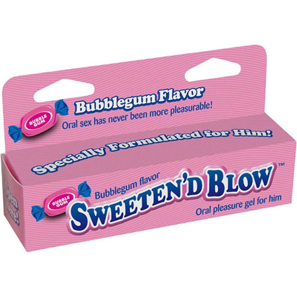 Little Genie, Sweetend Blow Oral Pleasure Gel, Bubble Gum, 1.5 Ounces