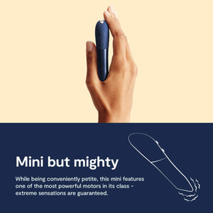 We-Vibe Tango X Bullet Vibrator Sex Toy | Adult Toys for Women & Couples | Vibrating Device for Her | Mini Clitoris Stimulator |