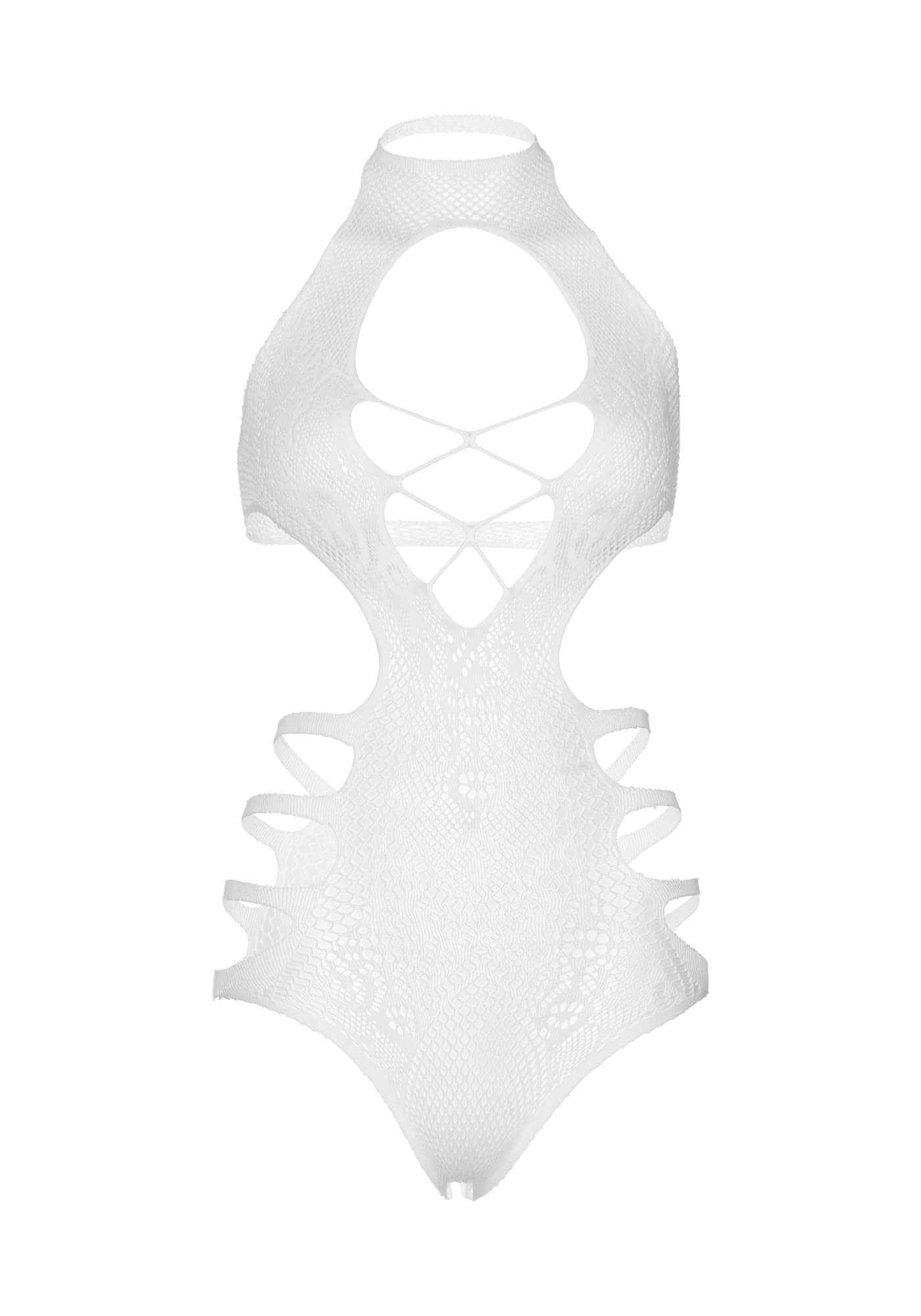 Seamless Lace Cut Out Strappy