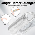 Vibrating Penis Cock Sleeve Ring to Enlarge for Male,Adult Sex Toys Couples Vibrator with 9 Stimulation Modes,G Spot Vibrators P