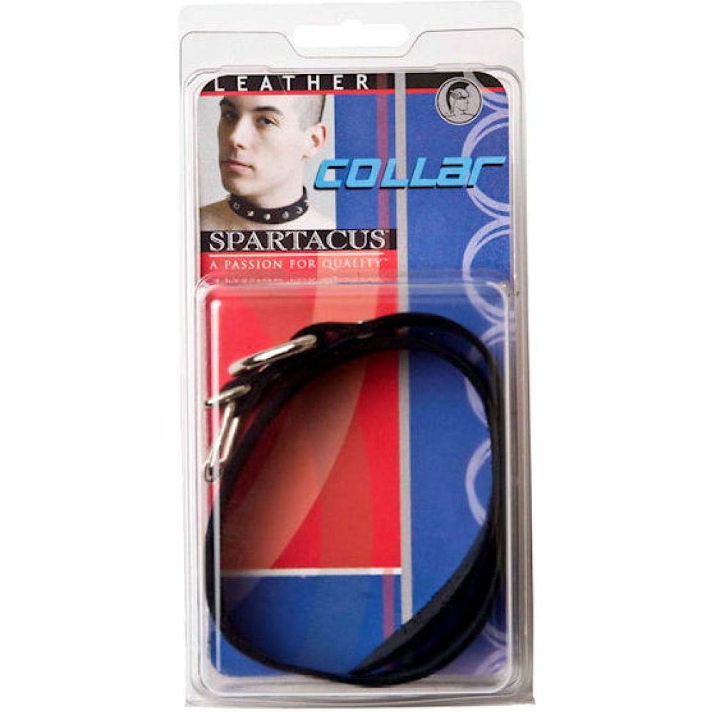 Spartacus Plain Collar With Buckle And D Ring