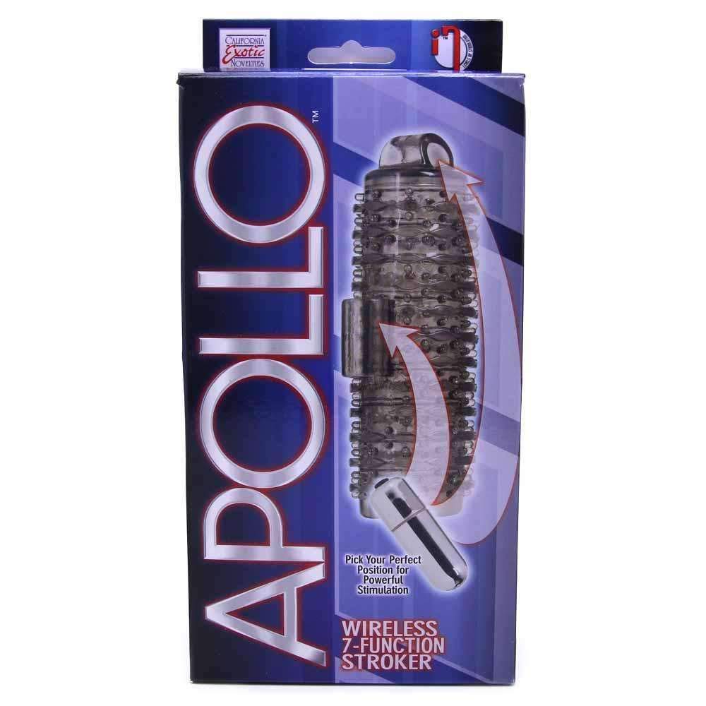 California Exotic Novelties Apollo Wireless 7-Function Strokers, Smoke