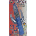 Tri Me Triple Stimulation Vibrator, Blue