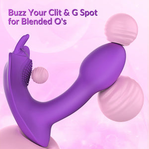 Vibrators APP Remote Control Vibrator - Dildo Wearable Vibrator Boefous Sex Toys for Women Couples, Female Adult Toys Butterfly