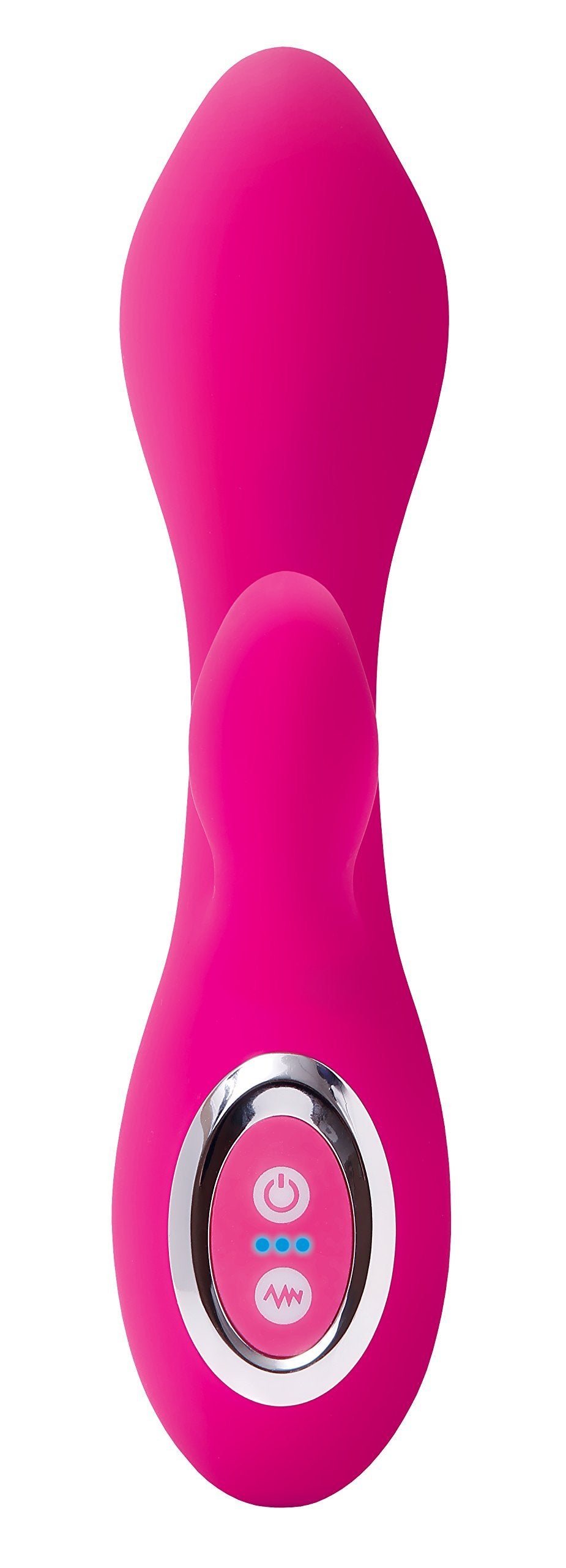 Evolved Novelties Marilyn Silicone Rechargeable Dual Vibe Waterproof, Pink, 7 Inch