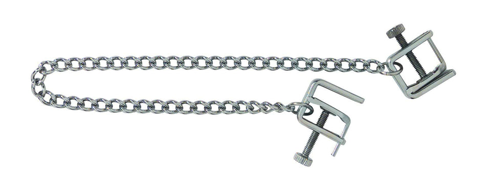 Flat Adj. Clamp W/Curbed Chain