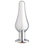 Cloud 9 Novelties Cloud 9 Novelties Gems Silver Chrome Tall Plug Small