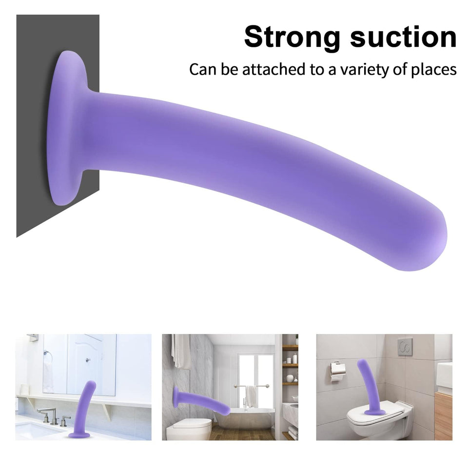 Anal Plug Anal Dildos Prostate Massager,3 Sizes Silicone Butt Plug Anal Training Kit with Strong Suction Cup Base Anal Toys Sex