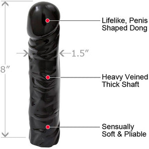 (Bulk) Classic Dong Black 8In