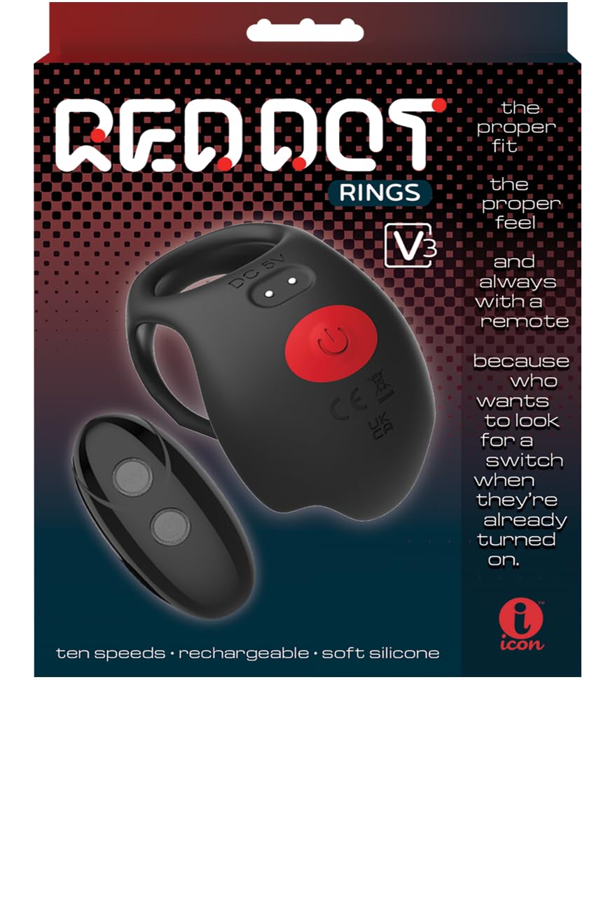 Red Dot Cock Ring V3