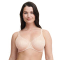 Chantelle Womens Norah Molded Bra, Nude Blush, 36D