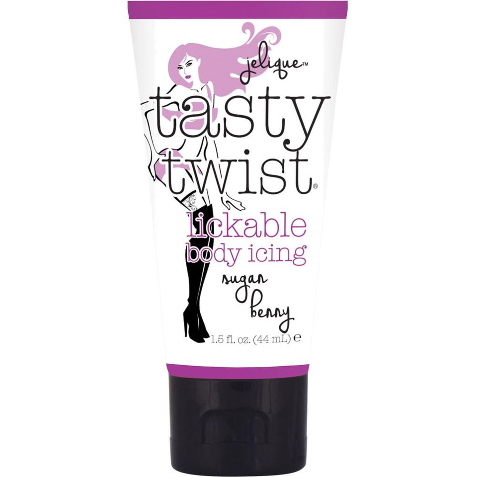 (D) Tasty Twist Lickable Body Icing Sugar Berry 1.5 Oz