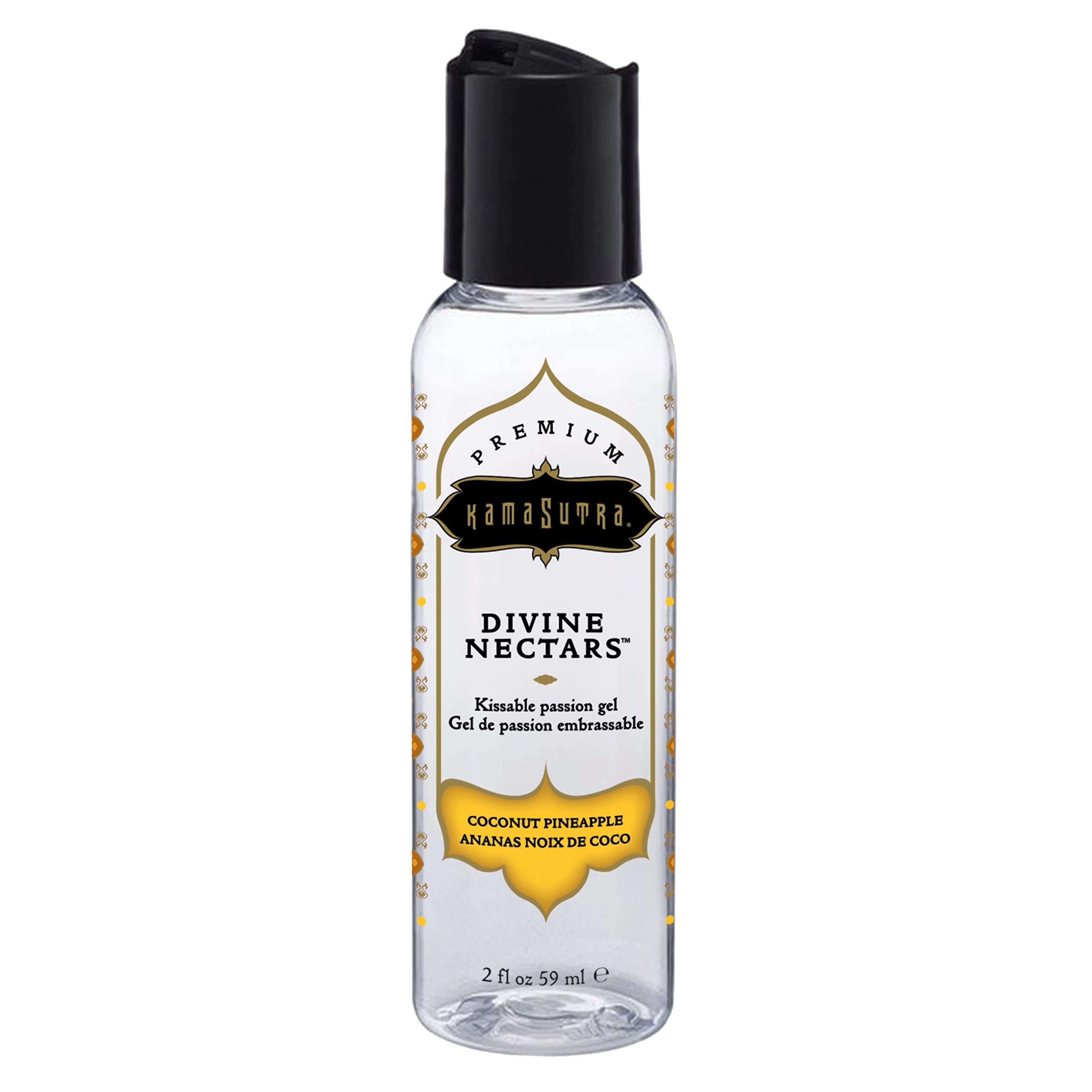 Divine Nectars Flavored Body Glide - Coconut Pineapple - 2 Fl. Oz. 59Ml