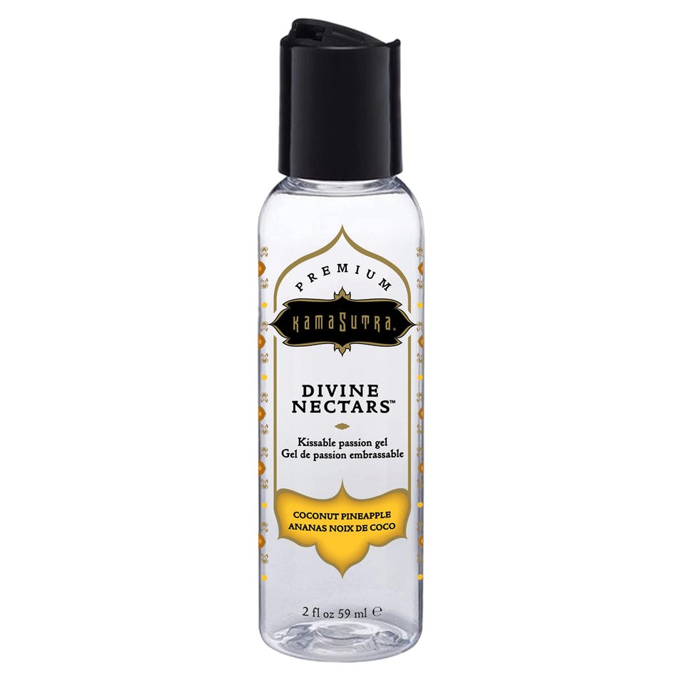 Divine Nectars Flavored Body Glide - Coconut Pineapple - 2 Fl. Oz. 59Ml