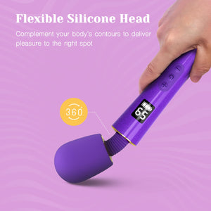 Tracy's Dog Mini Vibrator Wand [Sex Toys] Clit Stimulator | Travel-Friendly | 9 Vibrations & 5 Speeds of Pleasure | Powerful & C
