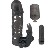 Clit Tickler Penis Extender Black