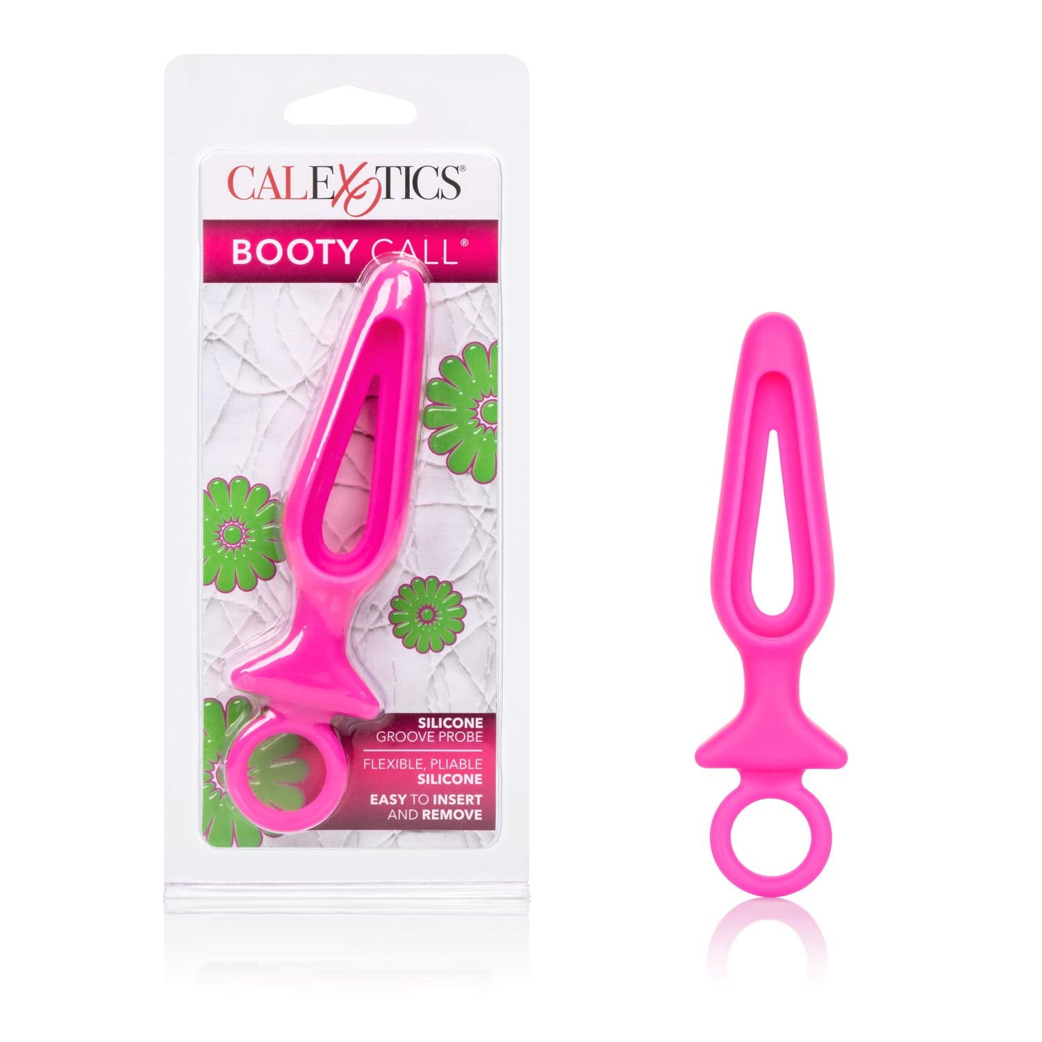 California Exotics Novelties Booty Call Silicone Groove Probe - Pink