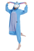 HvnTjvn Animal Donkey Onesie adult Jumpsuit Unisex One-Piece Pajamas Cosplay Costume Sleepwear for Halloween christmas Women Men