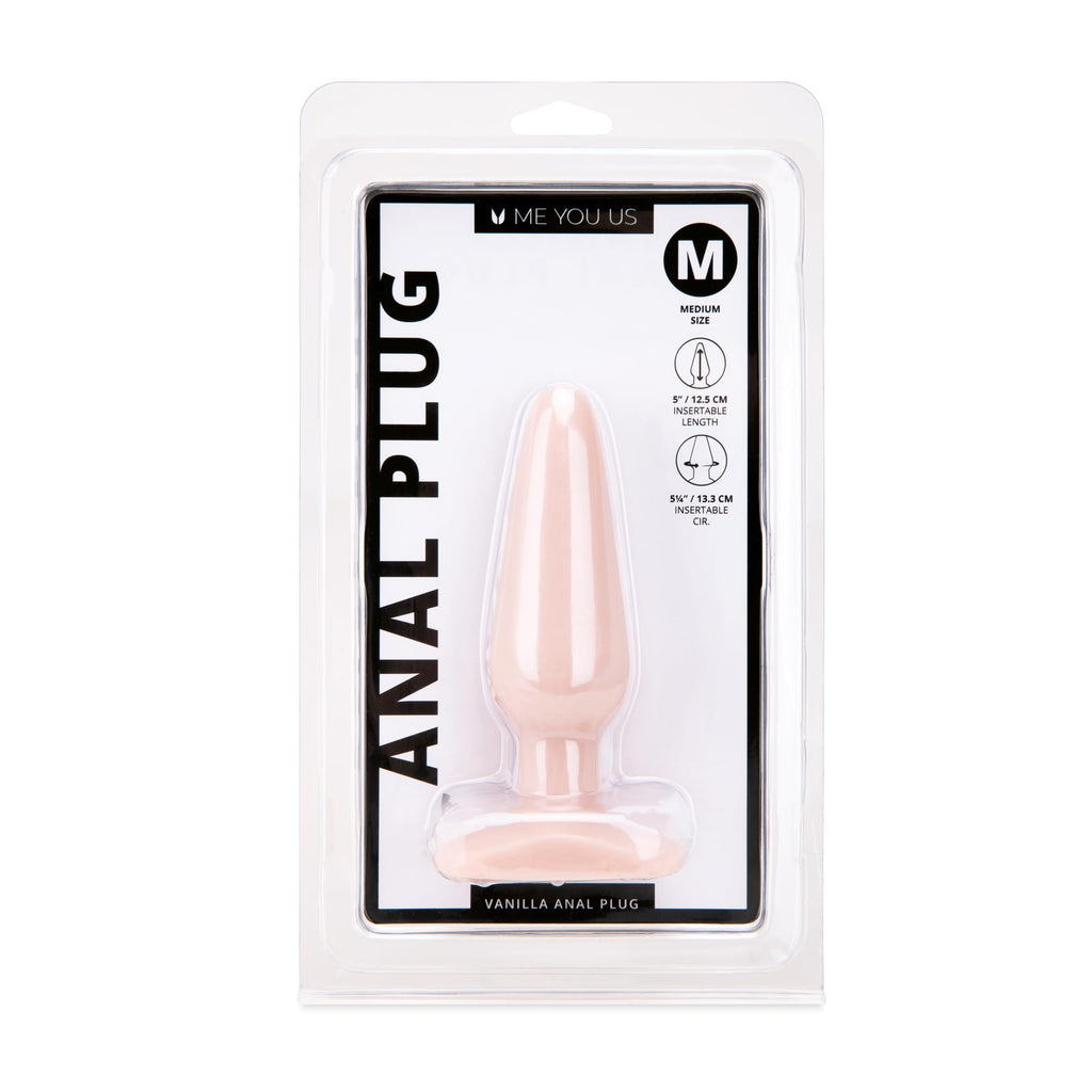 Me You Us Vanilla Medium Anal Plug