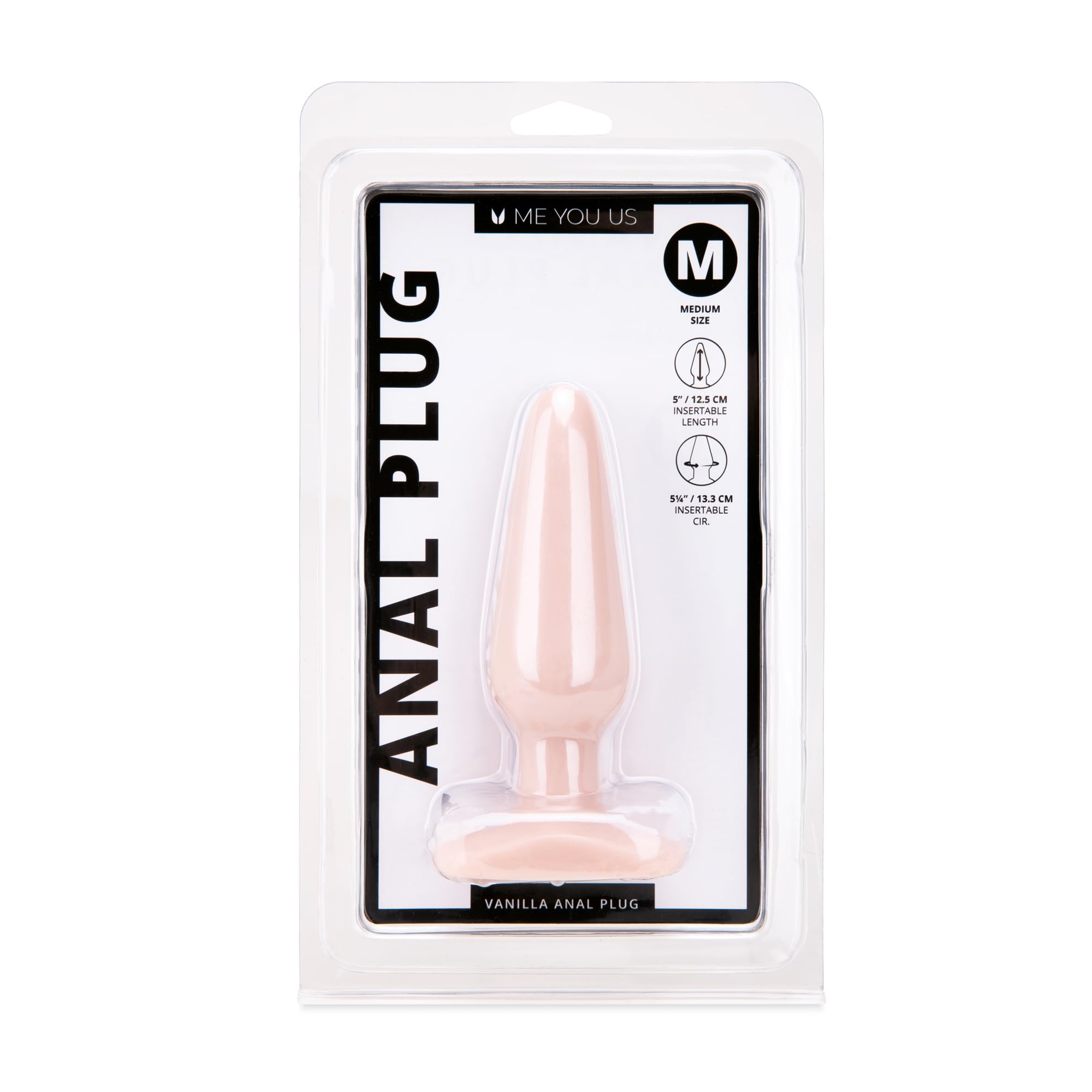 Me You Us Vanilla Medium Anal Plug