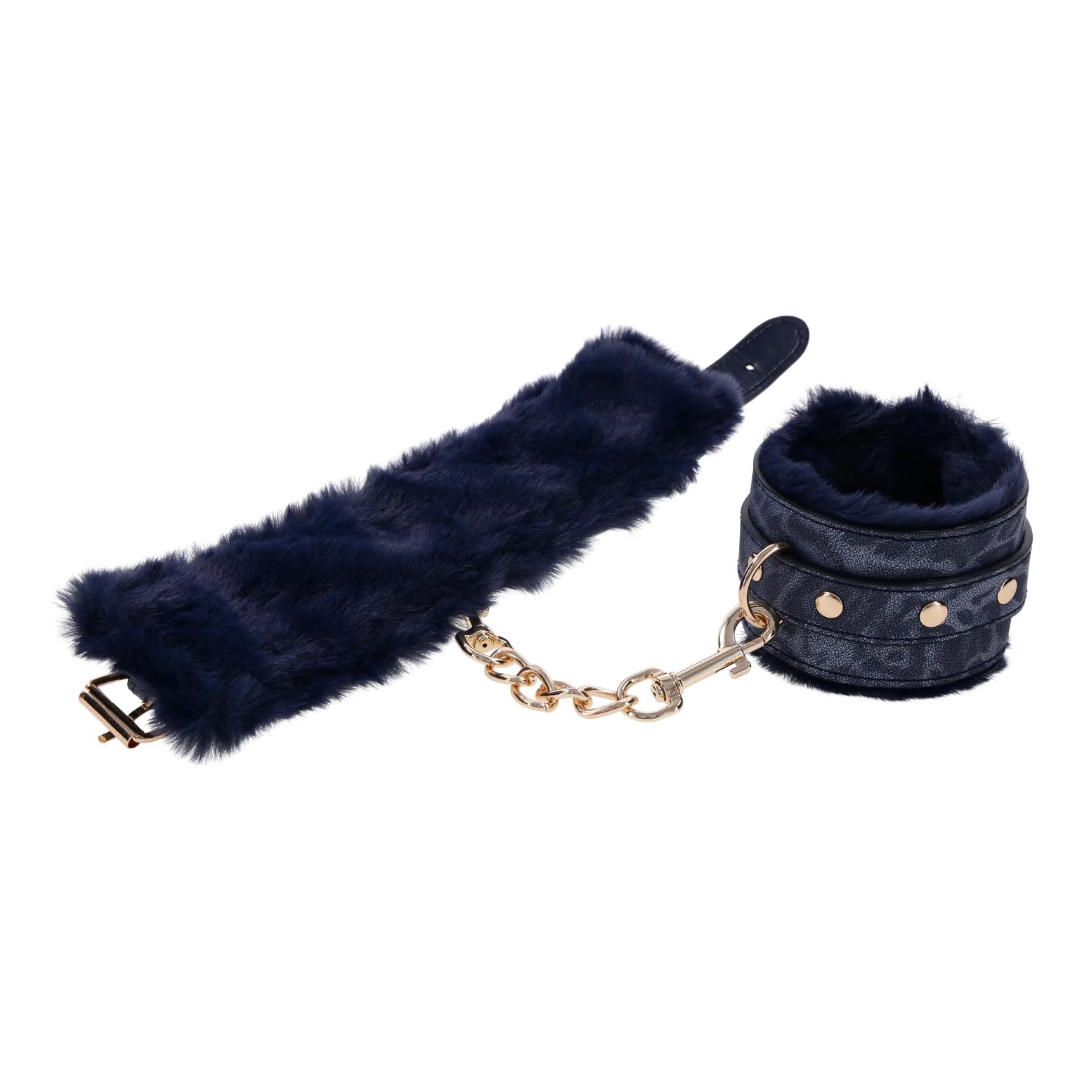 Ss S&M Cougar Fur Handcuffs