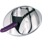 Fetish Fantasy Leather Strap On Satisfy-Her Purple