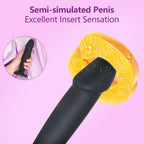 Anal Dildo Anal Plug Training Sets Black Dildo for Beginners Anal Plug Lifelike Dildos with Strong Suction, Realistic Penis G-Sp