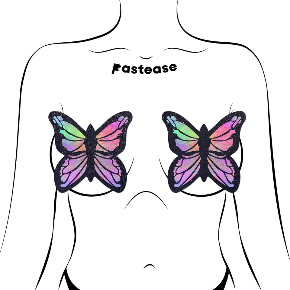 Pastease Butterfly Rainbow Twinkle Fuller Coverage