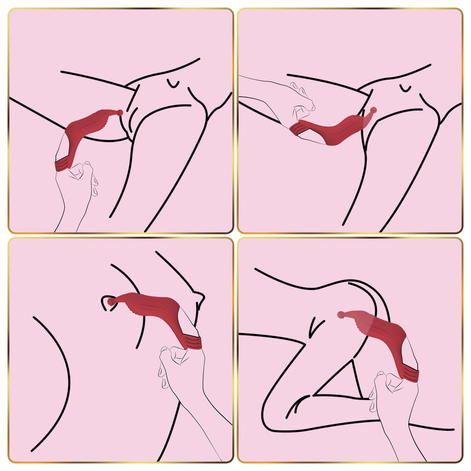 Finger Vibrator, MKPJOY Finger Vibrator Adult Sex Toys for Women, Adult Toys with 10 Vibrations Clitoral G-Spot Nipple Vibrators