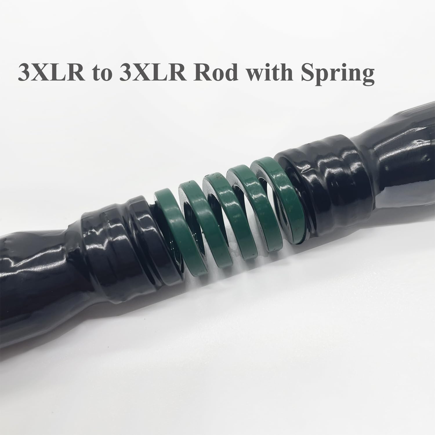 TenFruit 3XLR to 3XLR Connetor with Spring Extension Rod Sex Machine Device Attachements 3XLR Adapter for 3XLR Dildo Masturbator