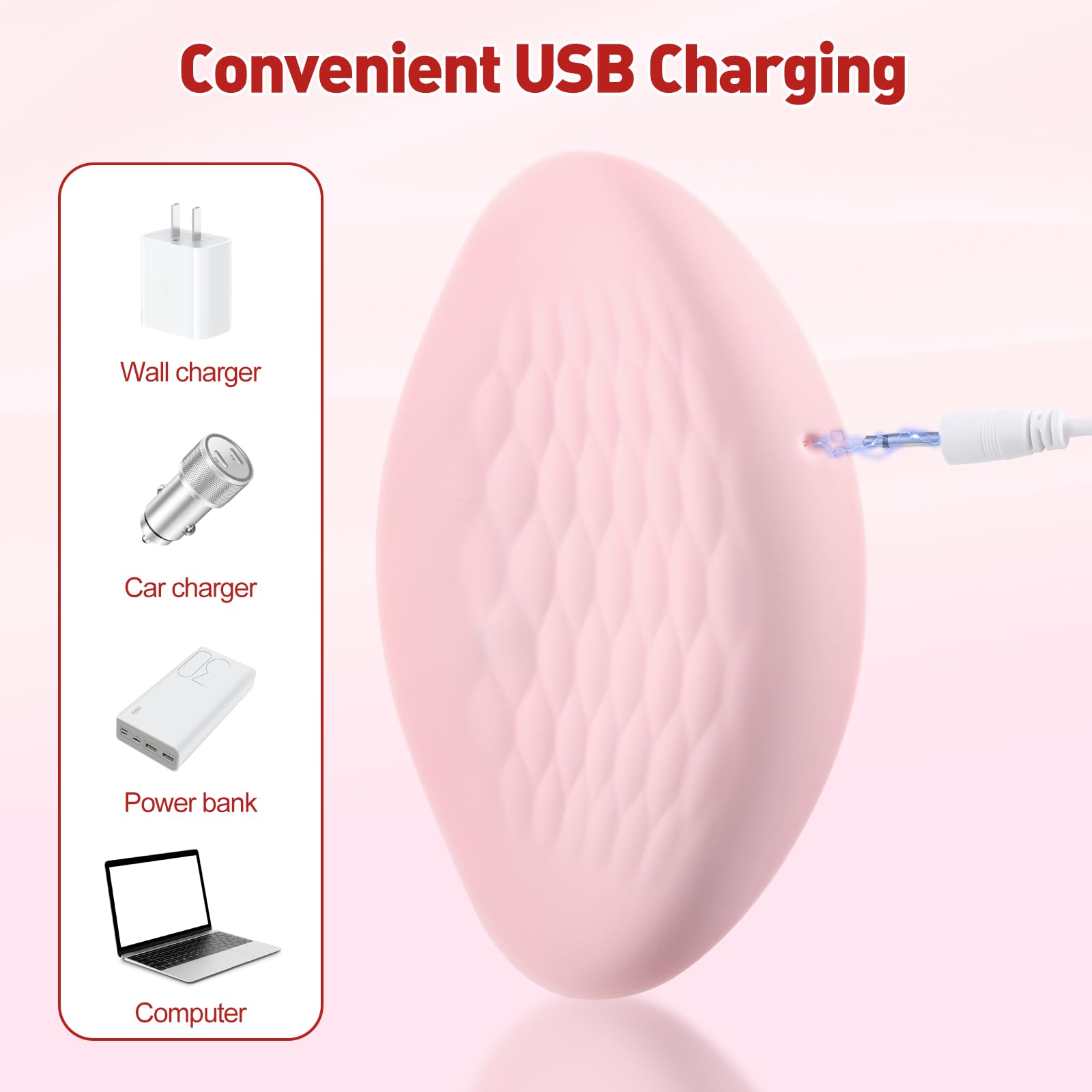 Nipple Vibrator, Nipple Toys with 10 Vibrating Modes, Remote Control Nipple Massage, Breast Vibrating Stimulator, Adult Sex Toys