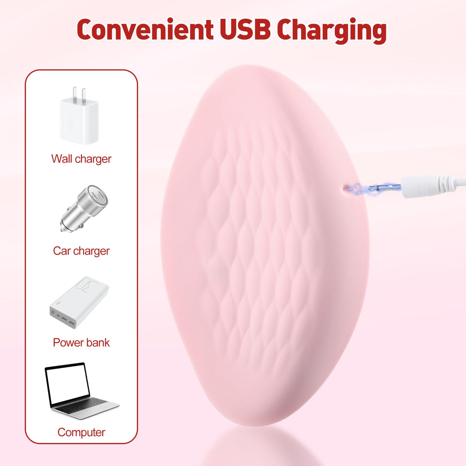 Nipple Vibrator, Nipple Toys with 10 Vibrating Modes, Remote Control Nipple Massage, Breast Vibrating Stimulator, Adult Sex Toys