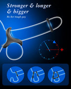 Sex Toys Penis Ring Silicone Cock Rings for Men Erection Sex, 8 Sizes Cockring Erectile Dysfunction Rings Cock Sexual Stimulatio