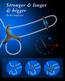 Sex Toys Penis Ring Silicone Cock Rings for Men Erection Sex, 8 Sizes Cockring Erectile Dysfunction Rings Cock Sexual Stimulatio