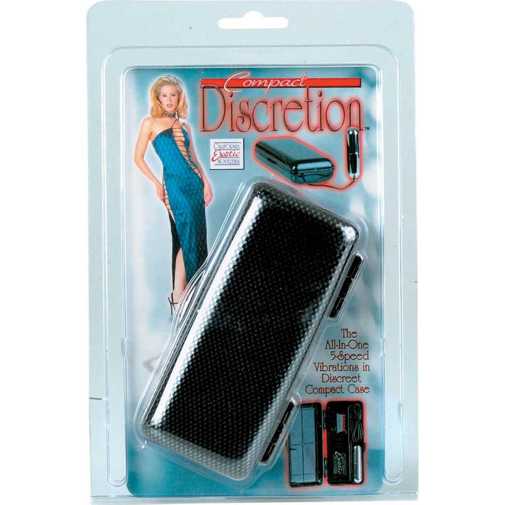 California Exotics Compact Discretion Vibrating Stimulator, Carbon Fiber