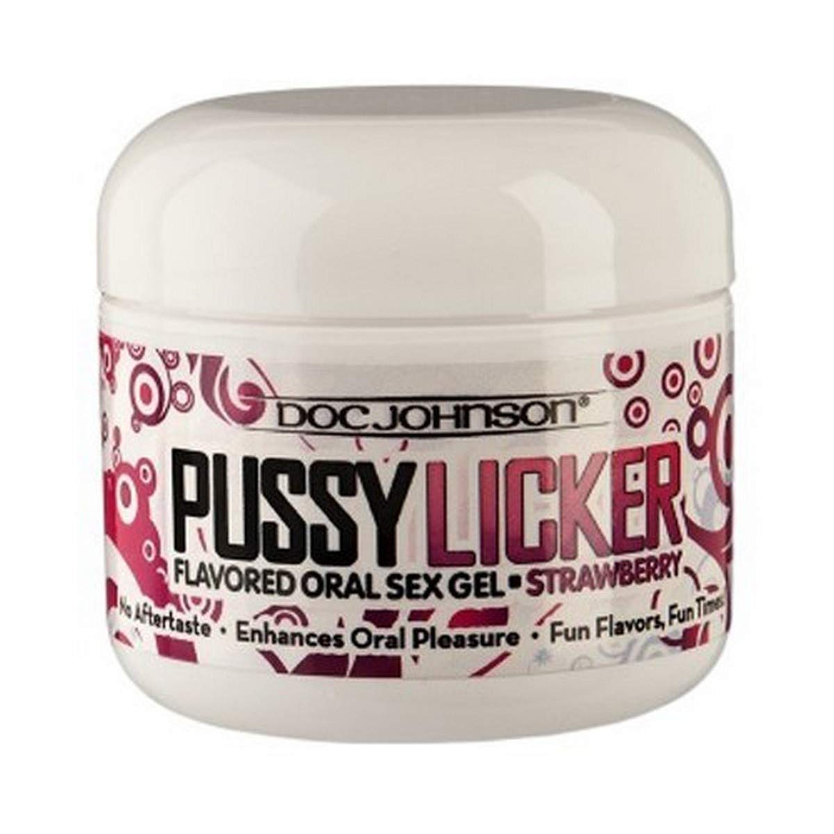 Doc Johnson Pussy Licker Oral Sex Gel, Strawberry, 2 Ounce