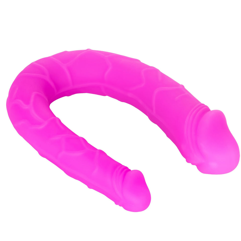 Silicone Double Dong Ac/Dc Dong - Pink