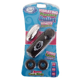 Cloud 9 Novelties Vibrating Pocket Bullet With Bonus Cock Rings And Remote Control, Black, 0.12 Pound